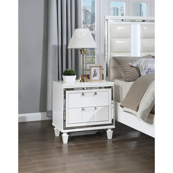 Glory Furniture Genoa G05790-N Nightstand , White