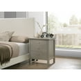 thumbnail image 1 of Glory Furniture Hammond 3 Drawer Nightstand in Silver Champagne, 1 of 6