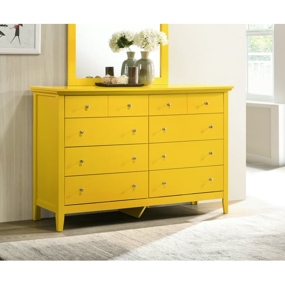Glory Furniture Hammond G5402-D Dresser , Yellow