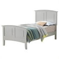 thumbnail image 1 of Glory Furniture Hammond Wood Veneers Twin Panel Bed in Silver Champagne, 1 of 5