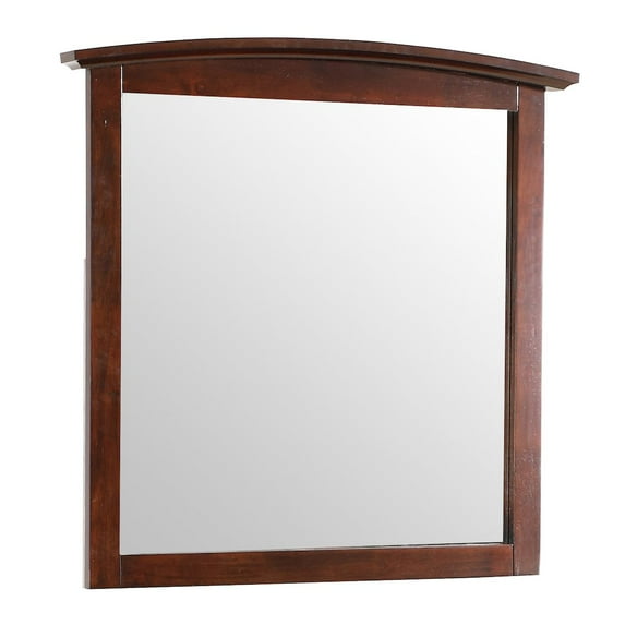 Glory Furniture Hammond Arched Dresser Mirror, Cappuccino