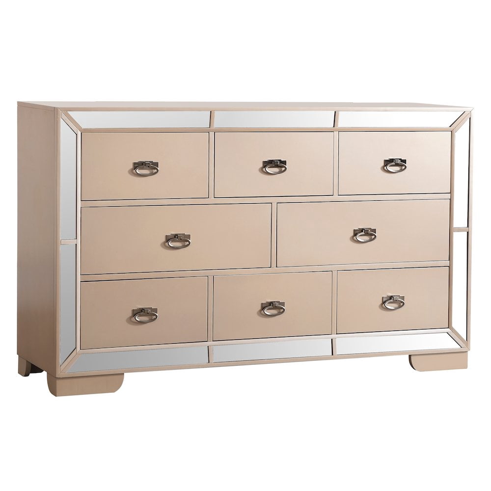 Glory Furniture Hollywood Hills Dresser in Pearl Color