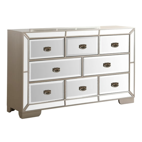 Glory Furniture Hollywood Hills G8190-D Silver Champagne Dresser