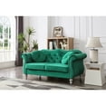 thumbnail image 1 of Glory Furniture Hollywood Velvet Loveseat in Green, 1 of 6