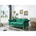 thumbnail image 1 of Glory Furniture Hollywood Velvet Sofa in Green, 1 of 6