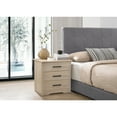 thumbnail image 1 of Glory Furniture Hudson 3 Drawer RTA Nightstand in Sandle Wood, 1 of 6