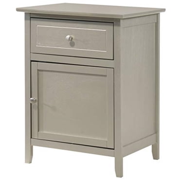 Glory Furniture Louis Philippe 2-Drawer Nightstand – Cherry Finish, Traditional Style, Engineered Wood (G2100-N)