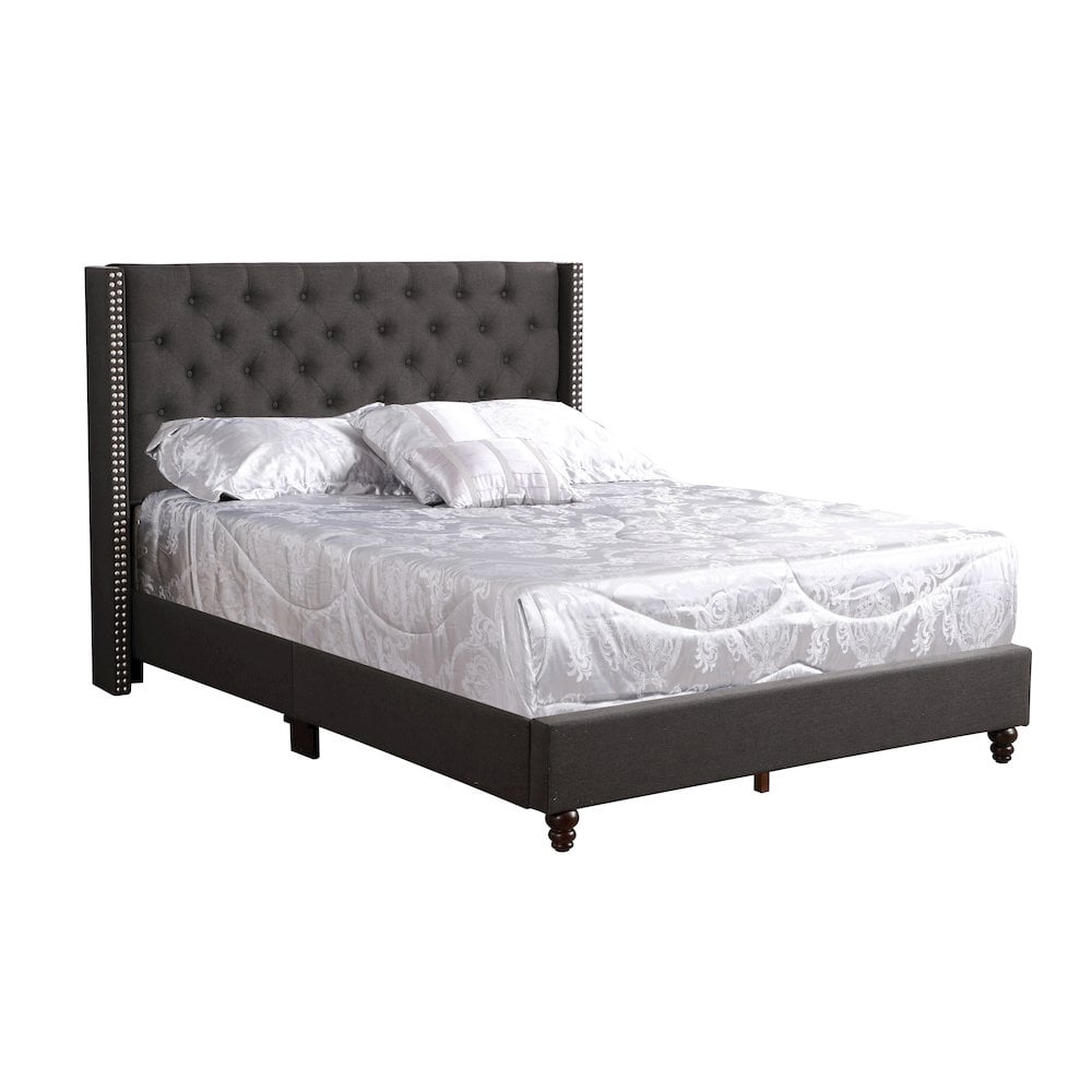 Glory Furniture Julie Queen Bed in Black Color
