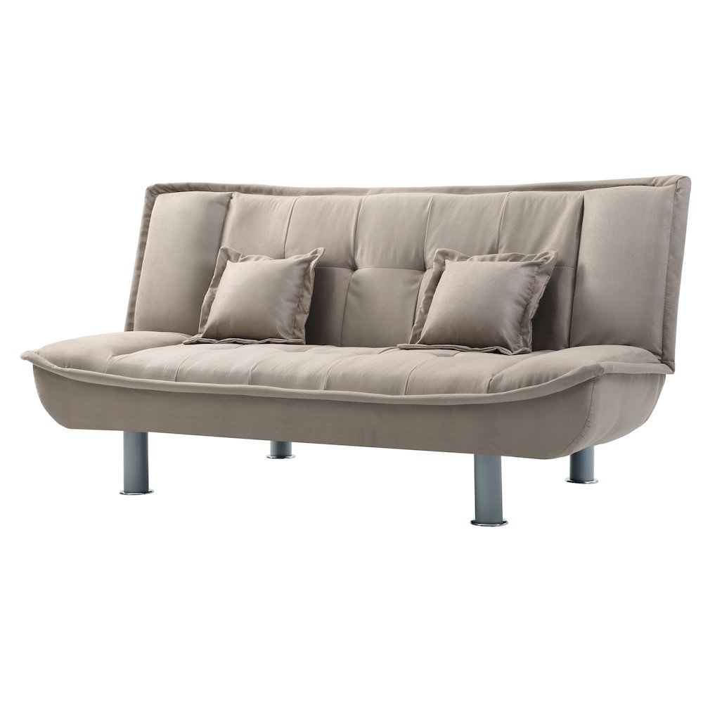 Glory Furniture Lionel Sofa Bed in Mocha Color