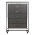 thumbnail image 1 of Glory Furniture Livorno G02702-CH Chest   Gunmetal Gray and Mirror, 1 of 10