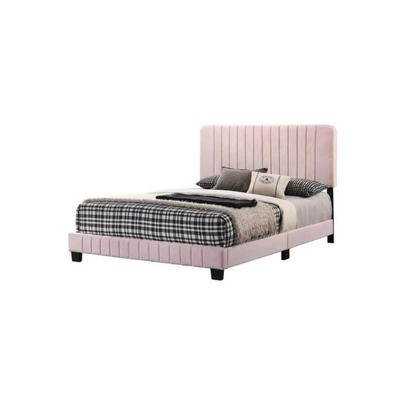 Glory Furniture Lodi G0406-FB-UP FULL BED , PINK