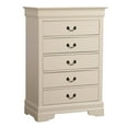 thumbnail image 1 of Glory Furniture Louis Phillipe Chest in Beige Color, 1 of 8