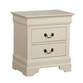 thumbnail image 1 of Glory Furniture Louis Phillipe Night Stand in Beige Color, 1 of 8