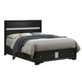 thumbnail image 1 of Glory Furniture Madrid Queen Bed in Black Color, 1 of 6