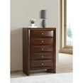 thumbnail image 1 of Glory Furniture Marilla 5-Drawers Bedroom Chest in Cappuccino, 1 of 8