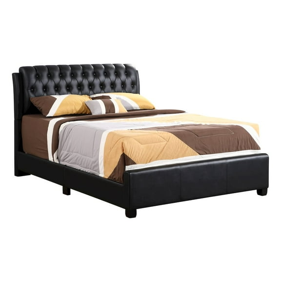 Glory Furniture Marilla Queen Bed in Black Color