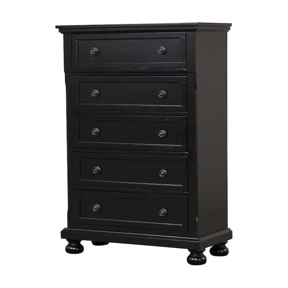 Glory Furniture Meade Chest in Black Color