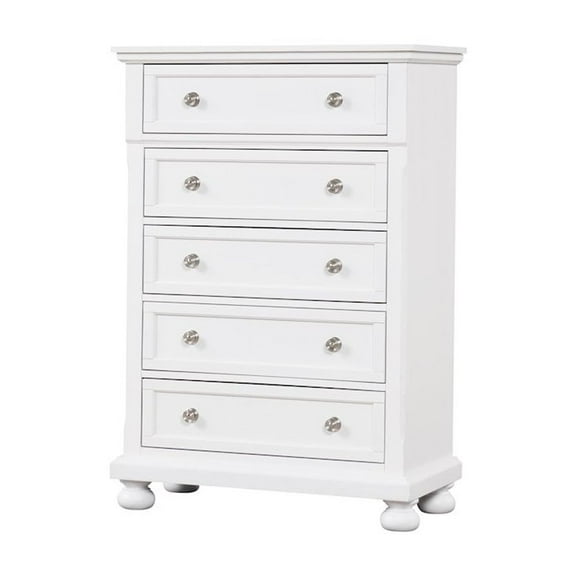 Glory Furniture Meade Chest in White Color