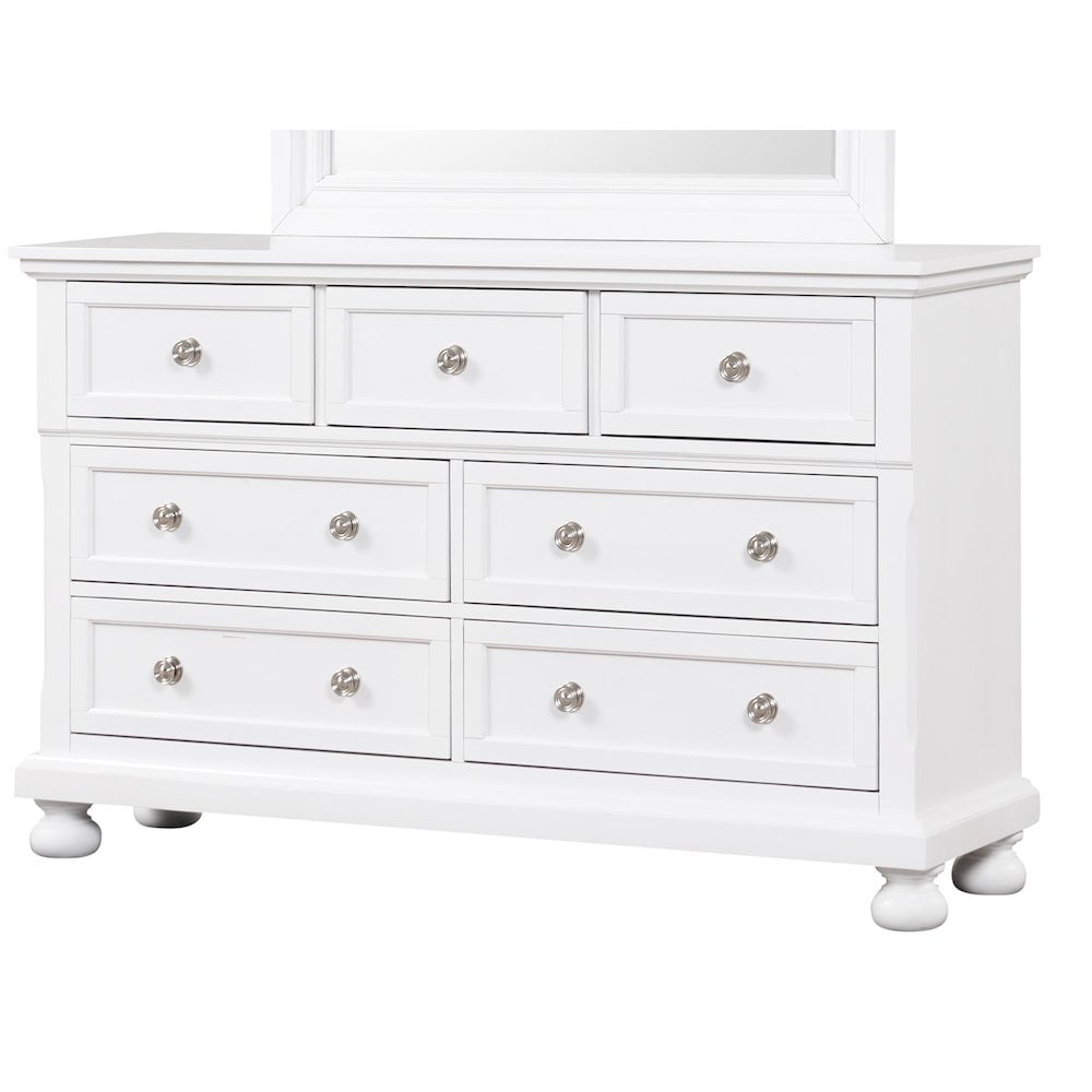 Glory Furniture Meade Dresser in White Color