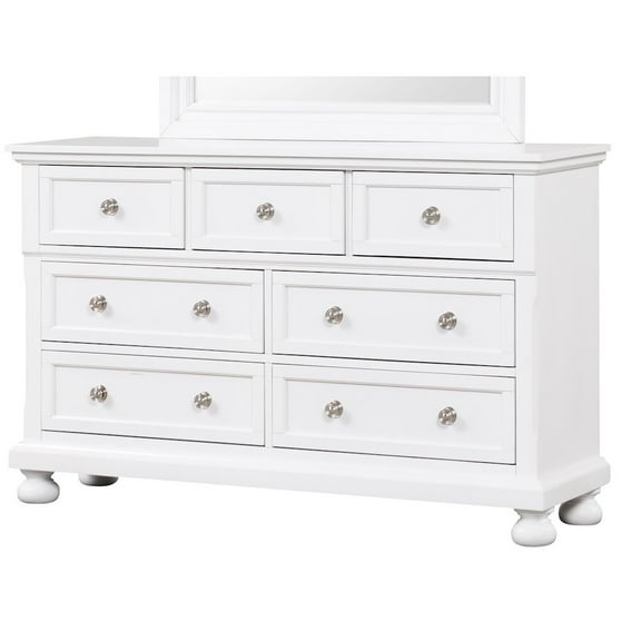 Glory Furniture Meade Dresser in White Color