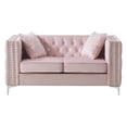 thumbnail image 1 of Glory Furniture Paige Loveseat in Pink Color, 1 of 5