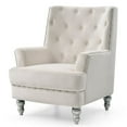 thumbnail image 1 of Glory Furniture Pamona Accent Chair in Ivory Color, 1 of 6