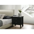 thumbnail image 1 of Glory Furniture Primo 2 Drawer Nightstand in Black, 1 of 6