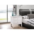 thumbnail image 1 of Glory Furniture Primo 2 Drawer Nightstand in White, 1 of 6