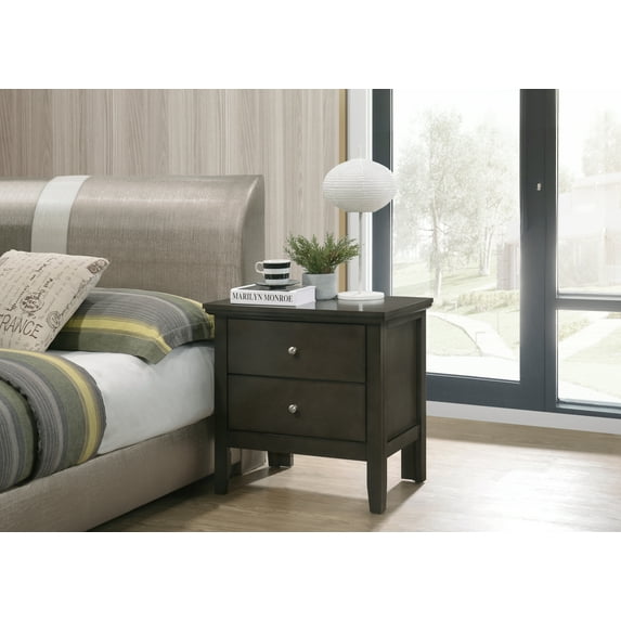 Glory Furniture Primo G1335-N Nightstand , Gray
