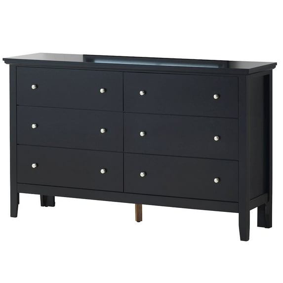 Glory Furniture Primo G1336-D Dresser , Black