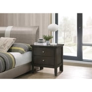 South Shore Ulysses 1-Drawer Nightstand - Fall Oak Finish, Coastal Style Bedside Table With Open Storage