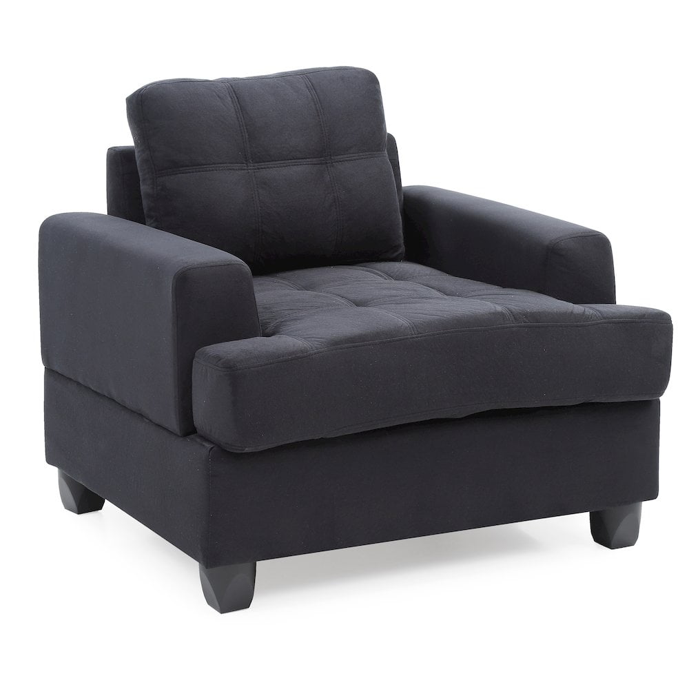 Glory Furniture Sandridge Accent Chair in Black Color