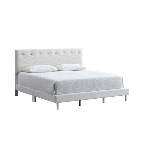 Glory Furniture Sinclair G001608-QB-UP Queen Bed WHEAT Teddy Bear Fabric