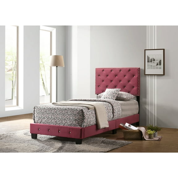 Glory Furniture Suffolk G1403-TB-UP Twin Bed , CHERRY