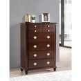 thumbnail image 1 of Glory Furniture Summit 5-Drawers Bedroom Chest in Cappuccino, 1 of 8