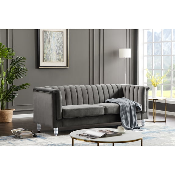 Glory Furniture Sunset G0550A-S Sofa , DARK GRAY
