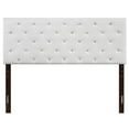 thumbnail image 1 of Glory Furniture Super Nova Faux Leather Upholstered Full Headboard in White, 1 of 2