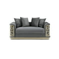 thumbnail image 1 of Glory Furniture Talia G0990A-L Loveseat  Dark GRAY, 1 of 7
