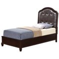 thumbnail image 1 of Glory Furniture Triton Twin Panel Bed in Cappuccino, 1 of 2