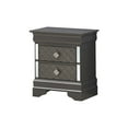 thumbnail image 1 of Glory Furniture Verona Wood 2 Drawer Nightstand in Charcoal, 1 of 9
