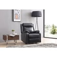 thumbnail image 1 of Glory Furniture Ward Faux Leather Rocker Recliner in Black, 1 of 2