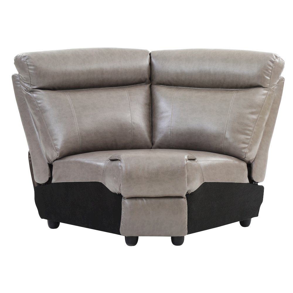 Glory Furniture Ward G763B-W Wedge , GRAY