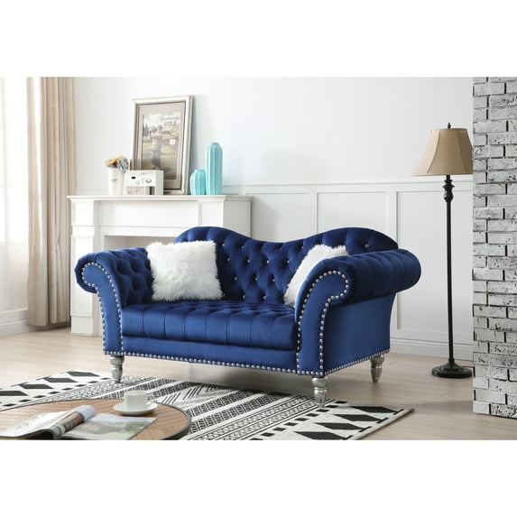 Glory Furniture Wilshire G0953A-L Loveseat BLUEVelvet