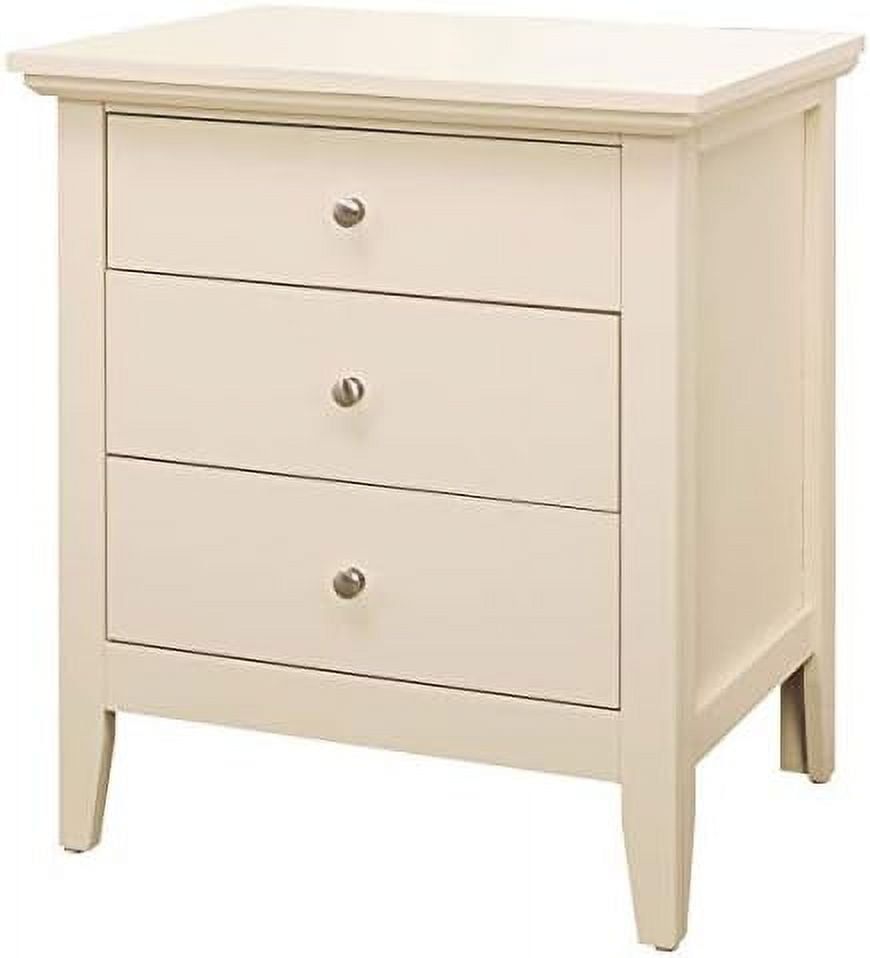 Glory Hammond 3 Drawer Nightstand in Oak