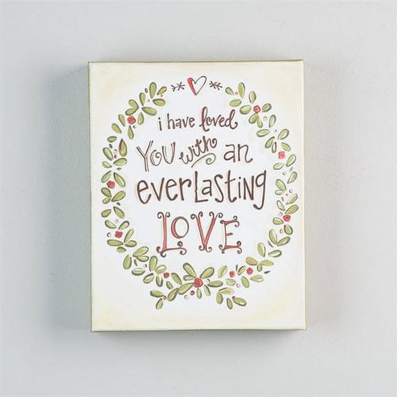 Glory Haus Everlasting Love Framed Textual Art on Canvas