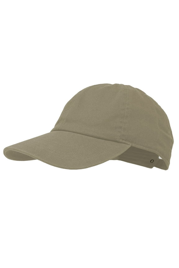 Glory Max Baseball Cap Polo Style Solid Camo 100% Cotton Blank Dad Hats Khaki