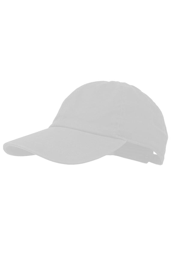 Glory Max Baseball Cap Polo Style Solid Camo 100% Cotton Blank Dad Hats White