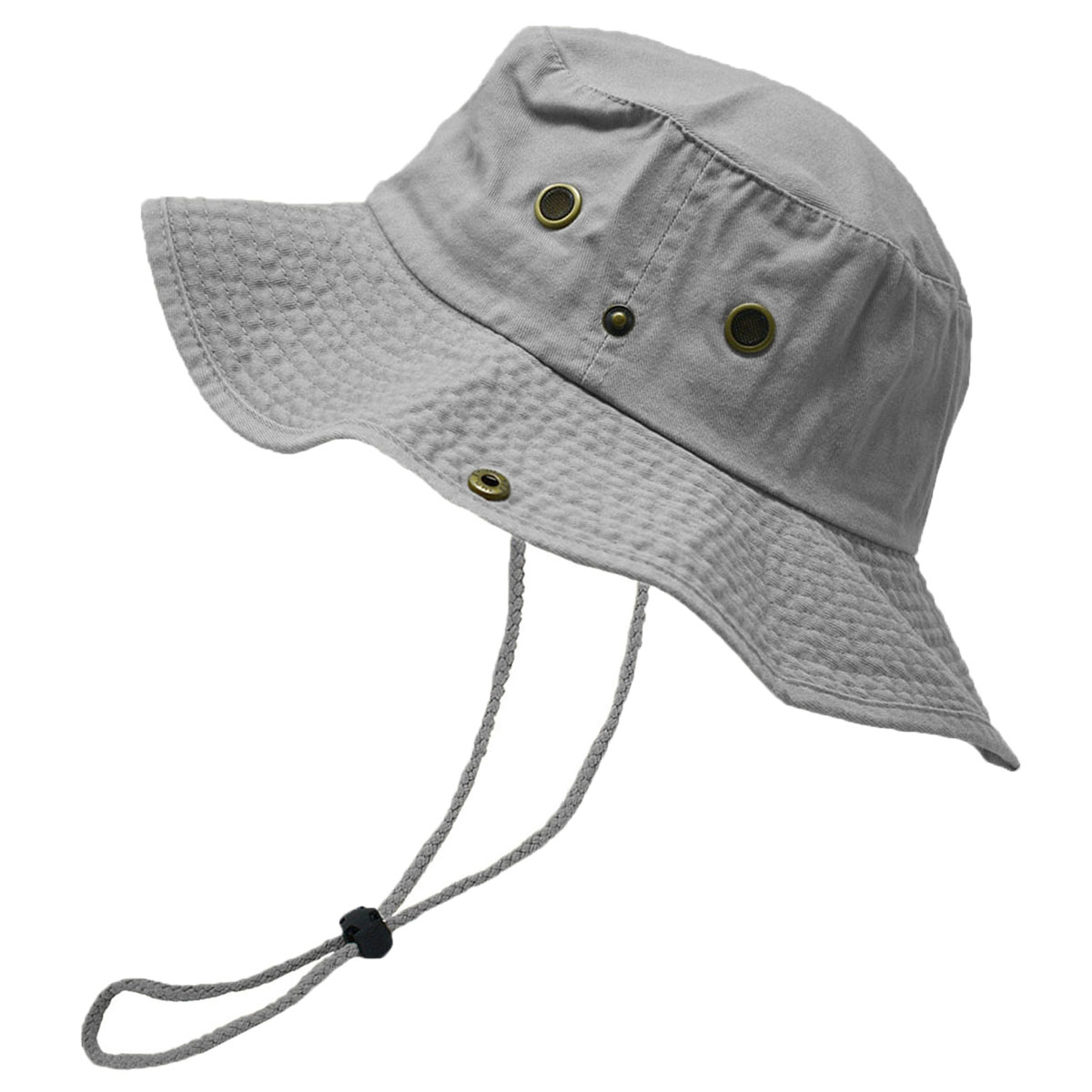 Bucket Hat Boonie Basic Hunting Fishing Outdoor Summer Cap Unisex 100 Cotton 2 Sizes