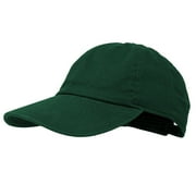 Glory Max Classic Baseball Cap Sports Soft Solid 100% Cotton Blank Dad Hats Hunter Green