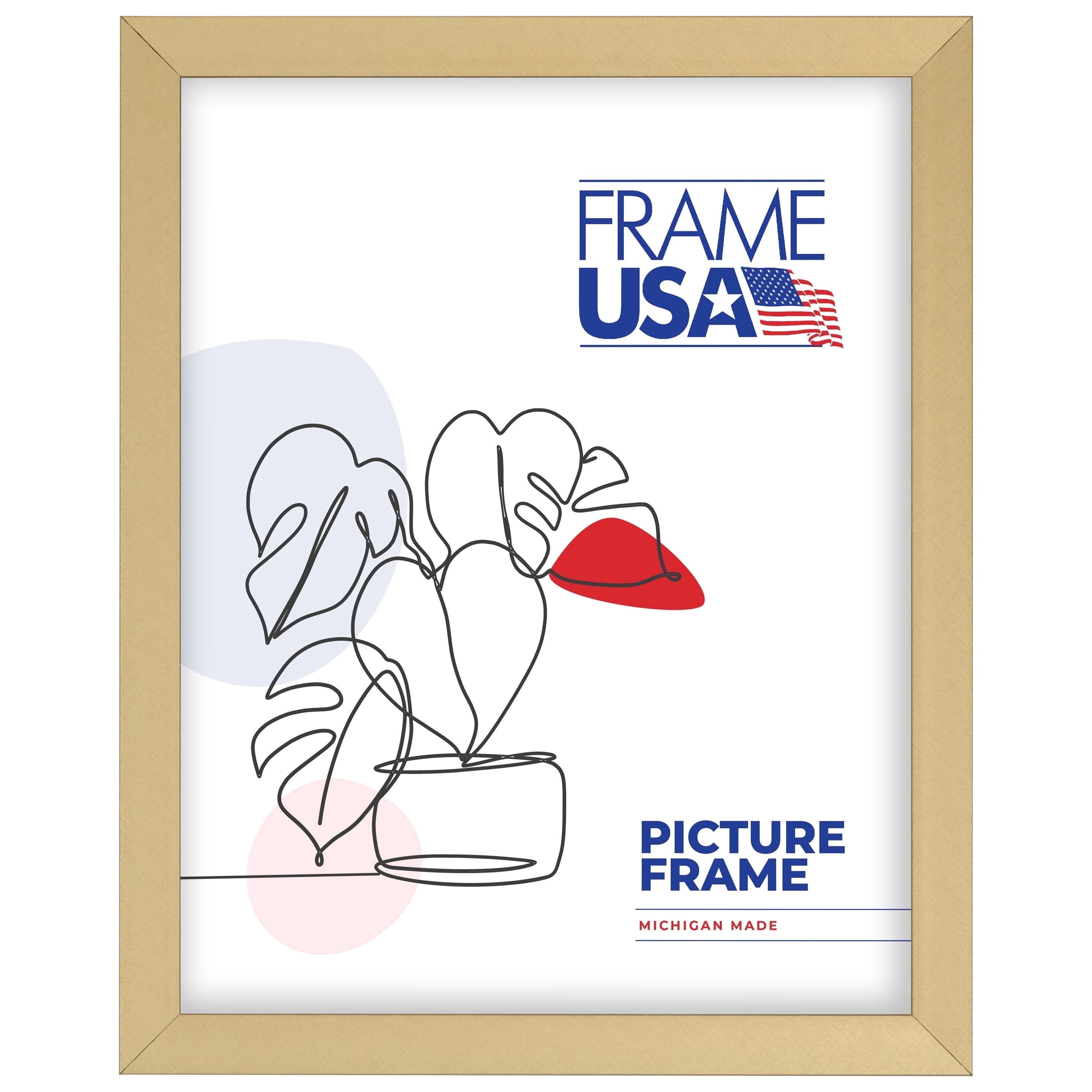 Glory Metal Bronze 18x24 Inch Picture Frame